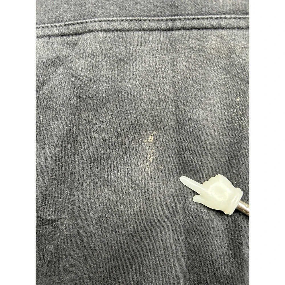 The North Face Hoodie Cotton Polyester Black Medium Mens